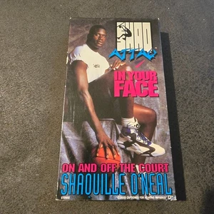 Shaquille O’Neal Shaq Attack In Your Face VHS 1992 NBA Basketball Reebok Tested - Imagen 1 de 13
