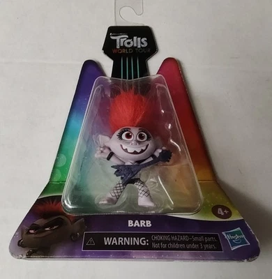 Figura Hasbro DreamWorks Trolls World Tour Barb 2" con Guitarra NUEVA EN CAJA (1205) Foto 1 de 3