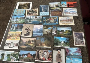 Lote 34 postales/tarjetas fotográficas, sin usar - Imagen 1 de 11