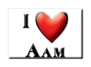 Aam, Overbetuwe, Gelderland - Koelkastmagneet Holland Cadeau Herinnering - Picture 1 of 9