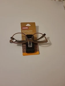 Chums Glasshopper Clip - Porta Occhiali da Sole in Metallo per Taglia Unica, Nero - Foto 1 di 3