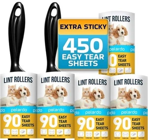 Sticky Lint Rollers for Pet Hair, Furniture, Carpet, Clothes (K10) - Picture 1 of 5