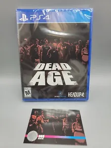 Dead Age - Limited Run Games #366 (PS4 Playstation 4) With Card - In Hand - Picture 1 of 5