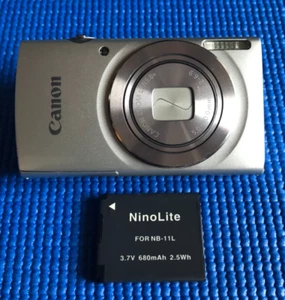 Appareil photo numérique Canon IXY 180 PowerShot ELPH 180 IXUS 175 argent F/S du Japon - Photo 1/22