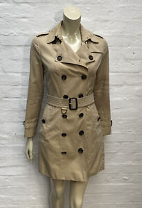 Burberry Mac The Sandringham Trench Coat Ladies Medium UK Size 10 NOVA Check