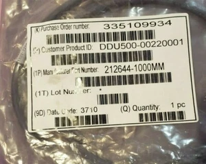 212644-1000MM CUSTOMER PRODUCT ID: DDU500-00220001 CORD CABLE - Imagen 1 de 12