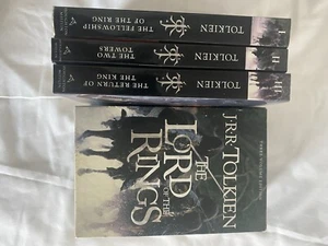 Lord Of The Rings Paperback Edition Book SET - Picture 1 of 7