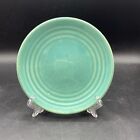 VINTAGE Bauer Pottery Ring Ware Jade Green 6” Saucer / Plate