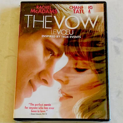 DVD THE VOW (2012) Edición Canadiense Inglés y francés Rachel McAdams Channing Tatum Foto 1 de 2