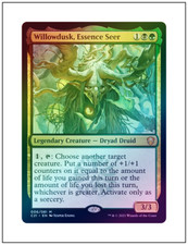 1x Foil Willowdusk, Essence Seer, Commander 2021 Strixhaven, Magic MTG NM