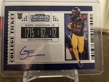2019 Panini Contenders Draft Picks Collegiate #165 Gary Jennings Jr. Auto