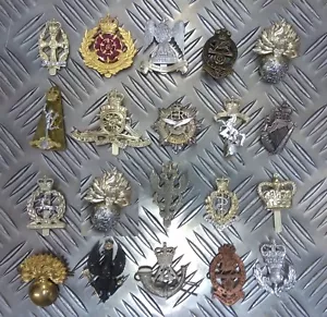 Insignia Hat Cap Badge Various Types No1 & No2 Service Dress Assorted Styles LOT - Picture 1 of 174
