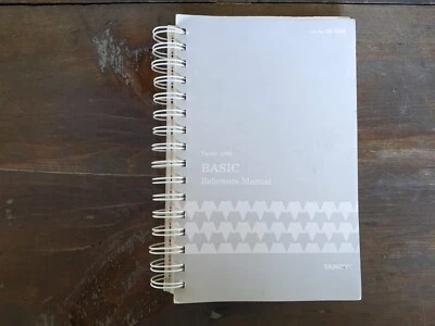 Vintage Tandy 1000 BASIC Reference Manual 1986 Cat. No. 25-1508 Computer - Image 1 of 4