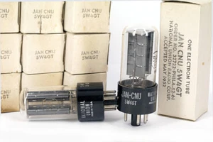 ONE 5W4GT NU NOS Tube Röhre Valvula Lampe TSF Valvula Valve 진공관 真空管 电子管 - Picture 1 of 1