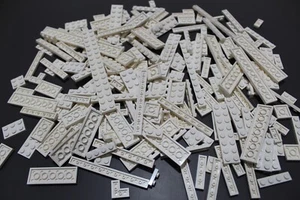 LEGO 200 Platten Plates einreihig zweireihig weiß white #3938 - Bild 1 von 1