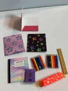 Lot Moose Toys Real Littles Miniature Stationery Set For 18" American Girl Dolls - Picture 1 of 7