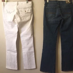 Pantalones de mezclilla para mujer Lucky Brand 25 dulces N bajos J119 - Imagen 1 de 12
