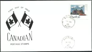 Canada #1468 HISTORIC CPR HOTELS Brand New 1993 Special Event Cachet - Picture 1 of 2
