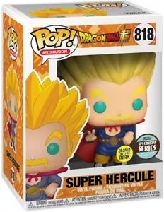FUNKO POP! ANIMATION: DRAGONBALL Z SUPER - SUPER HERCULE #818 SPECIALTY GLOW - Picture 1 of 1