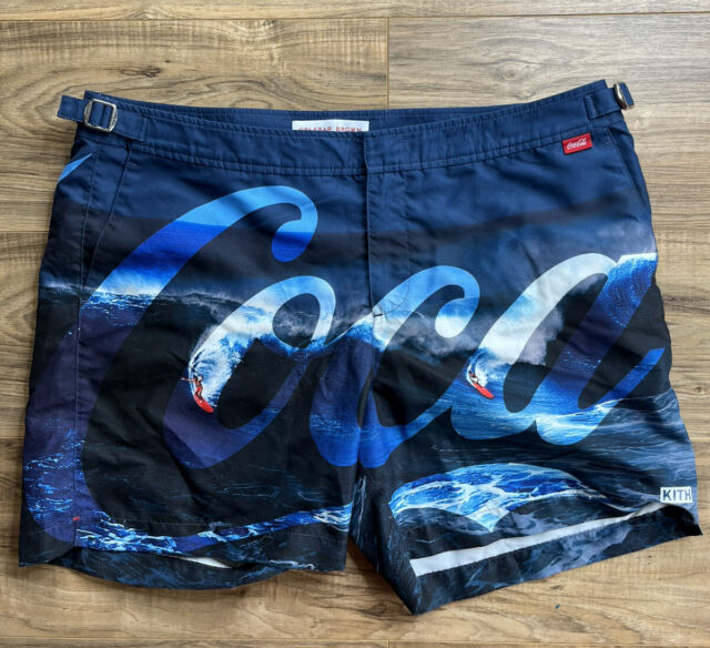 Kith Coca Cola Orelebar Brown Swim Trunk