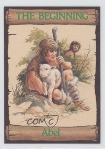 1989 re-Ed Bible Cards The Beginning Abel #9 03ew
