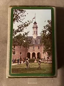 Carte da gioco Congresso CEL-U-TONE Finisci La capitale Williamsburg - Foto 1 di 3