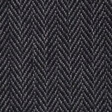 Clearance Herringbone FR Fabric Charcoal | Soft Furnishings Upholstery Per metre