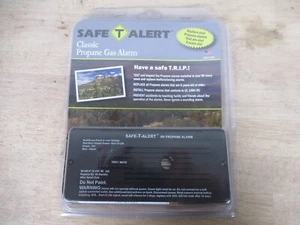 Safe-T-Alert Propane Gas Alarm 30-442-P-BL Black Flush Mount 12V, 90mA For RV - Picture 1 of 6