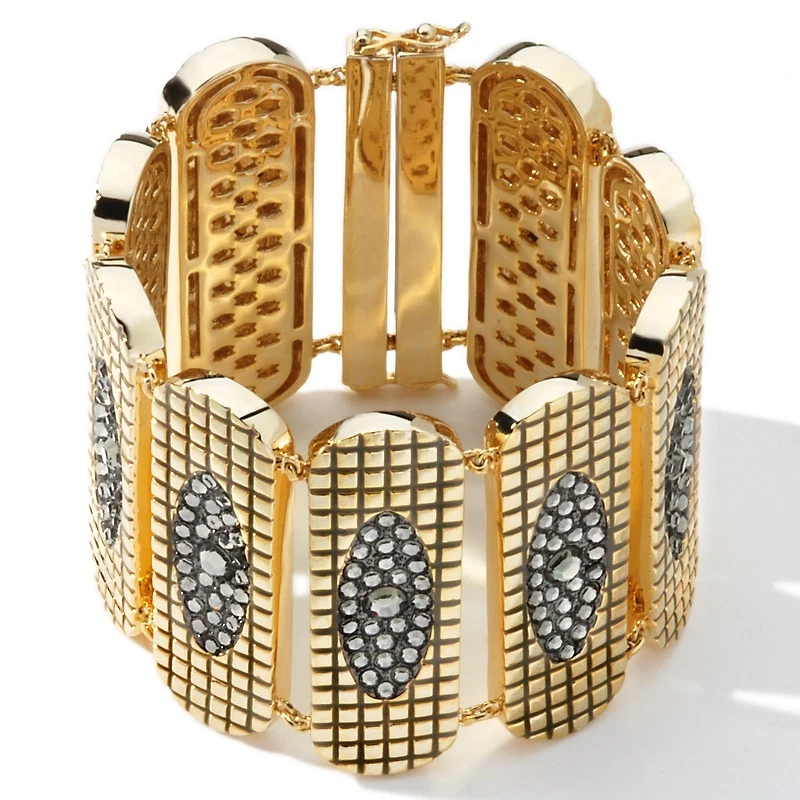 AKKAD “The Empress” 铺路大胆手链 售罄 客户挑选!!  HSN 199.95 美元 — 第 1/1 张图片