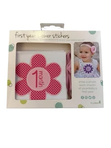 Baby's First Year Stickers- For Girls New in Box - Picture 1 of 4