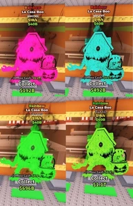 Rainbow la casa boo 1b/sec  Steal A Brainrot Secret Roblox - Bild 1 von 1