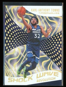2020-21 Panini Revolution Karl-Anthony Towns Shock Wave Galactic #16 New York - Picture 1 of 2