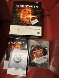 Native Instruments Kontakt 4 Boxed Software Bundle - Picture 1 of 2