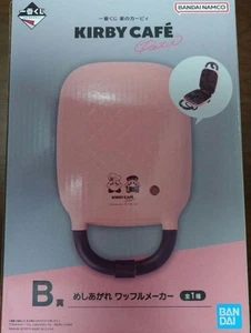 Ichiban Kuji KIRBY CAFÉ B Prize: Enjoy the Waffle Maker Pink 2025 Japan New - Picture 1 of 12
