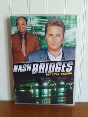 Nash Bridges: The Complete Fifth Season 5 (DVD, 5-Disc Set) Very Rare OOP Series Foto 1 de 4