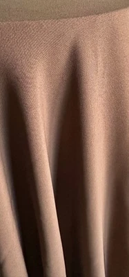 Chocolate Brown Crepe Fabric 5.25 Yards x 45” Wide Soft Drapey Apparel Material - Image 1 of 3