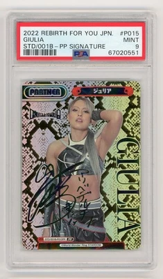 Rebirth For You Japan GIULIA 2022 Promo Partner Signature Case Hit PSA 9 Foto 1 de 2