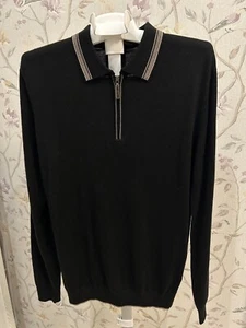 NWT Cashmere Stefano Ricci Polo, Blue, Size M (48), Logo - Picture 1 of 6