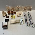 Lot 18 Pcs Dollhouse Miniatures Gardening Accessories Pots Flowers Chair