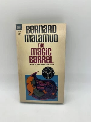 the Magic Barrel Bernard Malamud 1966 1st Dell Vintage PB Book National Award Foto 1 de 4