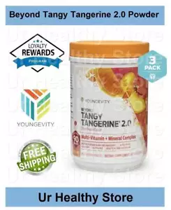 Beyond Tangy Tangerine 2.0 Citrus Peach Fusion [3 PACK] Youngevity BTT *REWARDS* - Picture 1 of 2
