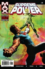 SUPREME POWER  #8  J. MICHAEL STRACZYNSKI  VF-NM