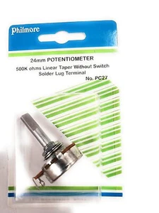 New 500K OHM Linear Taper Potentiometer 24mm - PC27 - Picture 1 of 1