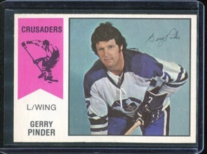 1974 O-PEE-CHEE (OPC) WHA Hockey # 9 Gerry Pinder (NM-MT) - Picture 1 of 2