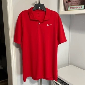 Polo Nike Rojo Talla L - Imagen 1 de 8