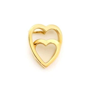 Cartier Double Heart Pendant 18k Yellow Gold - Picture 1 of 4