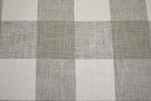 Check Please Zinc Kaufmann Fabric - Picture 1 of 3