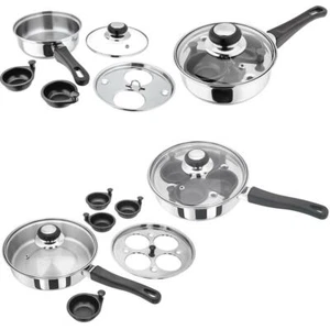 Judge Essentials Egg Poacher 2 Cup 16cm HP92 4 Cup 20cm HP86 - Picture 1 of 8