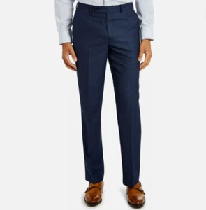 Van Heusen Herren Regular Fit Anzug Separates, Blau/Anthrazit Birdseye & Jet Black - Bild 1 von 4