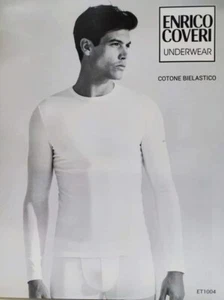 MAGLIA MANICA LUNGA UOMO TINTA UNITA SOTTO GIACCA O INTIMO - Picture 1 of 18